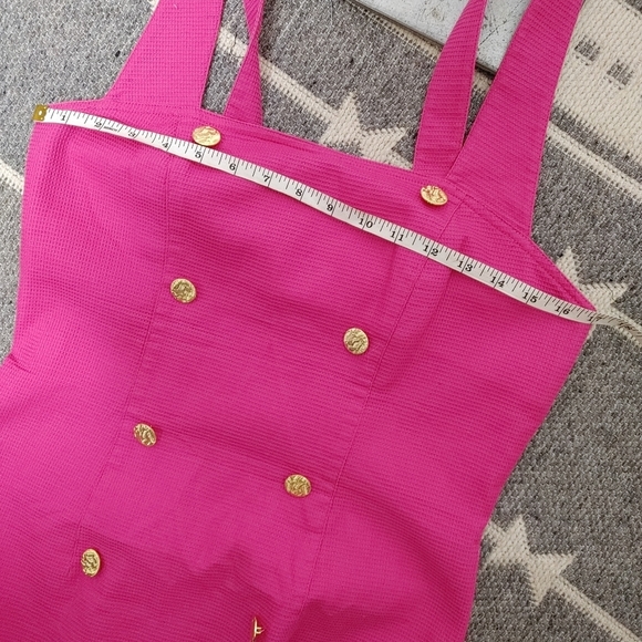 VINTAGE Jackie K. Barbie pink dress size M - Picture 8 of 11